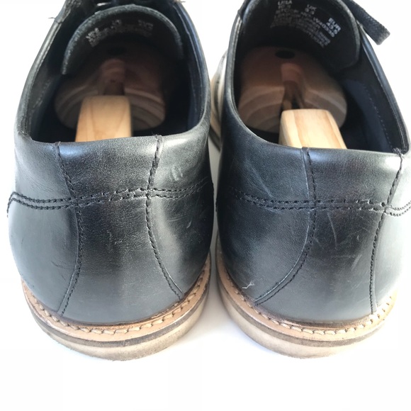 Wolverine Kirk Black Men’s Oxfords - Picture 4 of 8